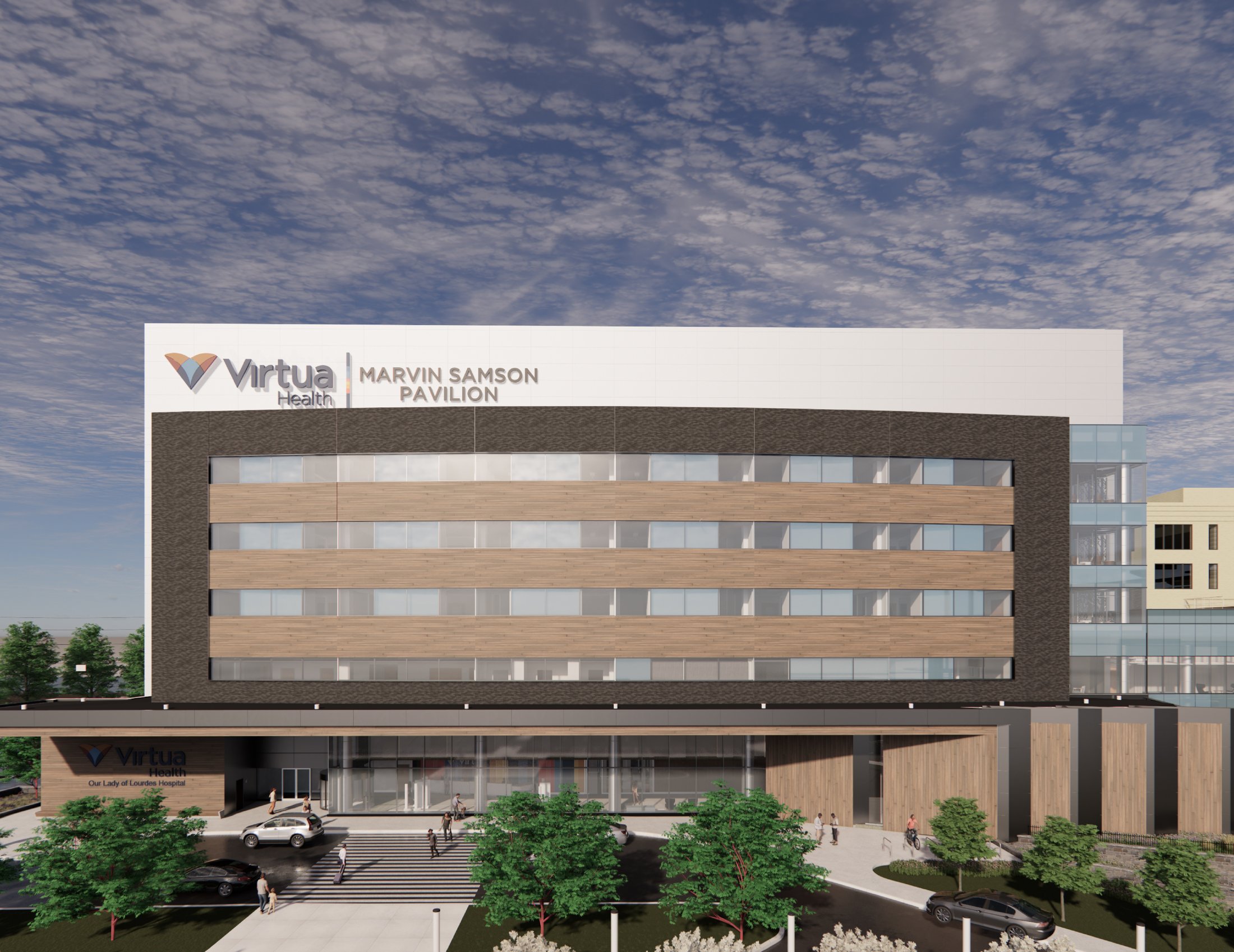 Virtua Health Marvin Samson Pavilion — Building Elevation